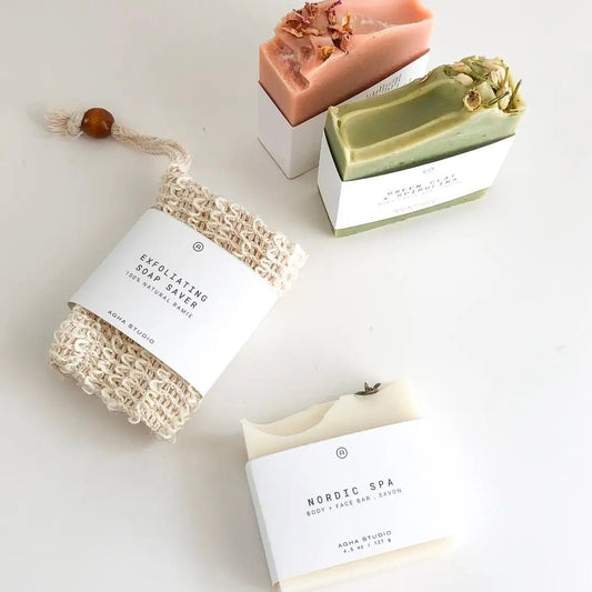 Exfoliating soap saver - ESSENCE BEAUTY BOX