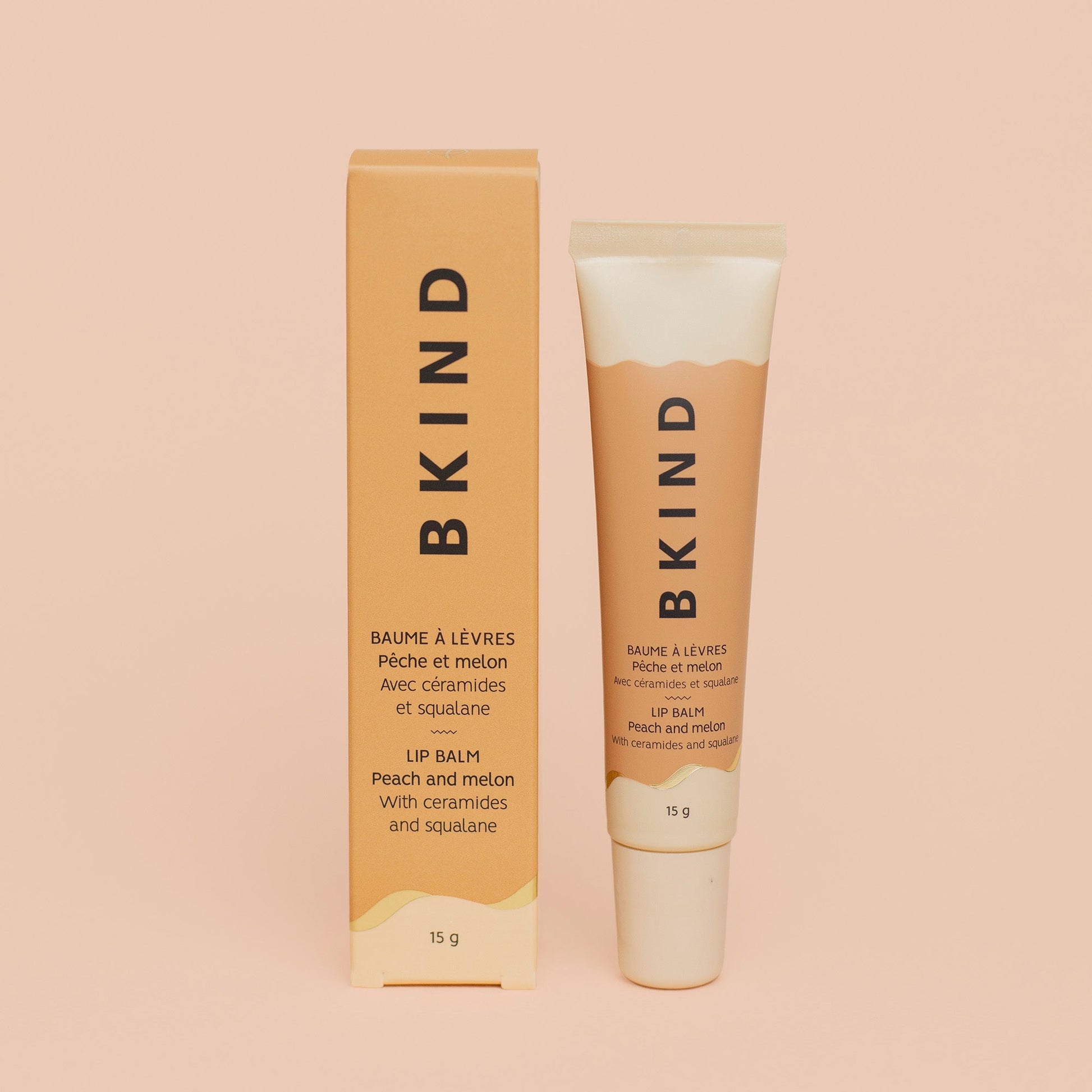 Nourishing lip balm with ceramides - Peach and melon. - ESSENCE BEAUTY BOX